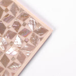 Coasters, mother of pearl, tea coasters 