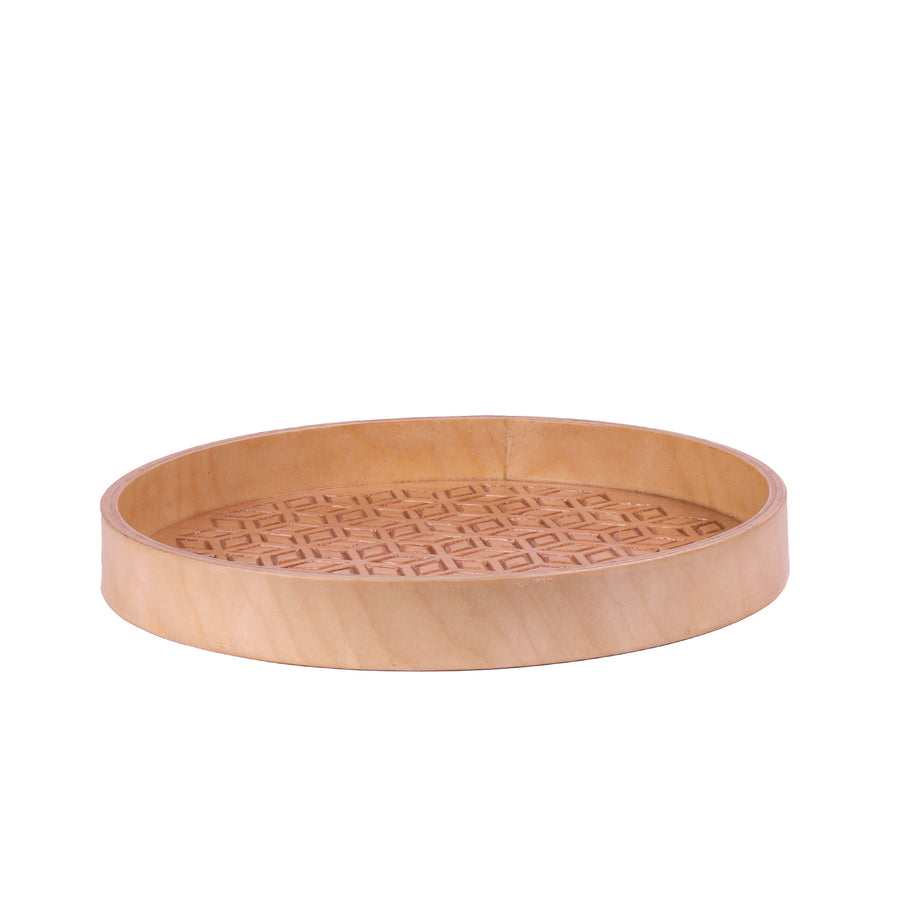 hand-Carved Wooden Tray