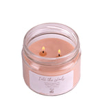 Scented Candles, Hand-poured, Coco Wax, شموع معطره,  strong scent, 2 wick, light it