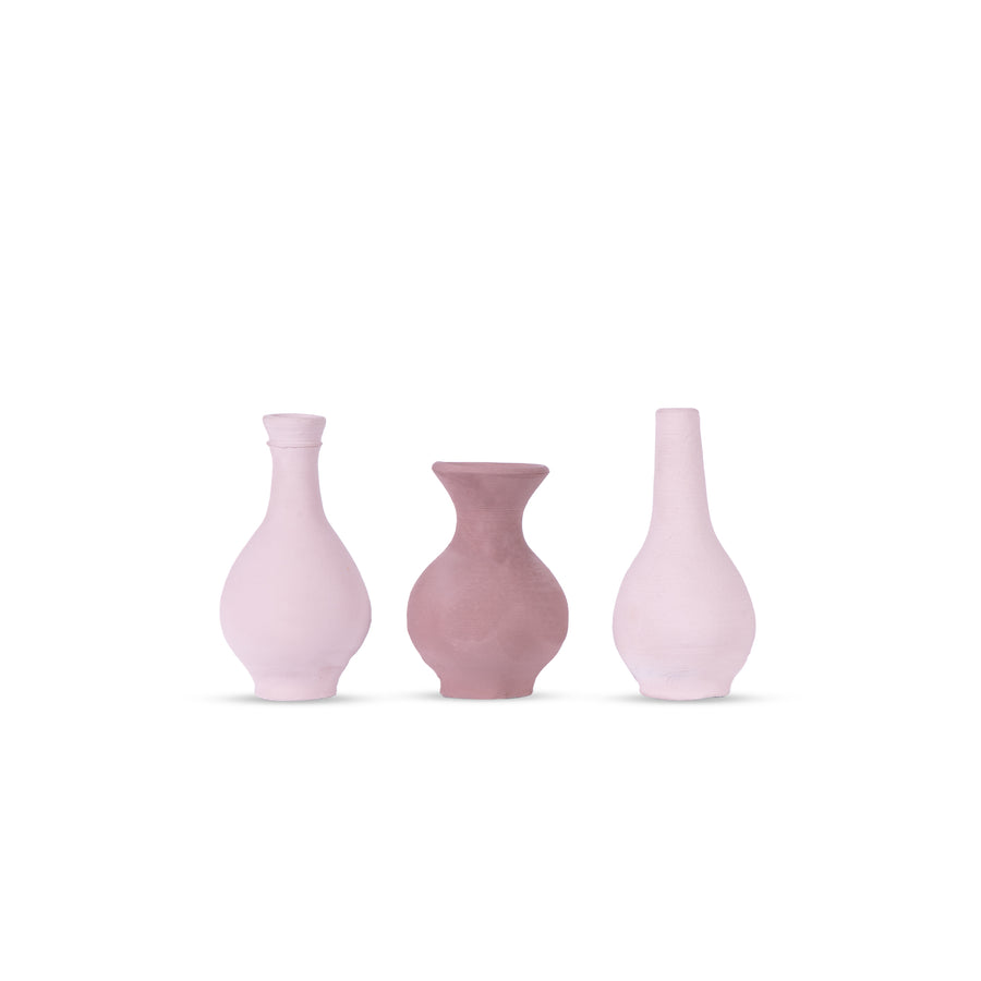 Pastel Poise Vase Trio