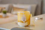 Egyptian Onyx Marble Scented Candle - Made from Natural wax.