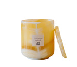 Egyptian Onyx Marble Scented Candle - Made from Natural wax.